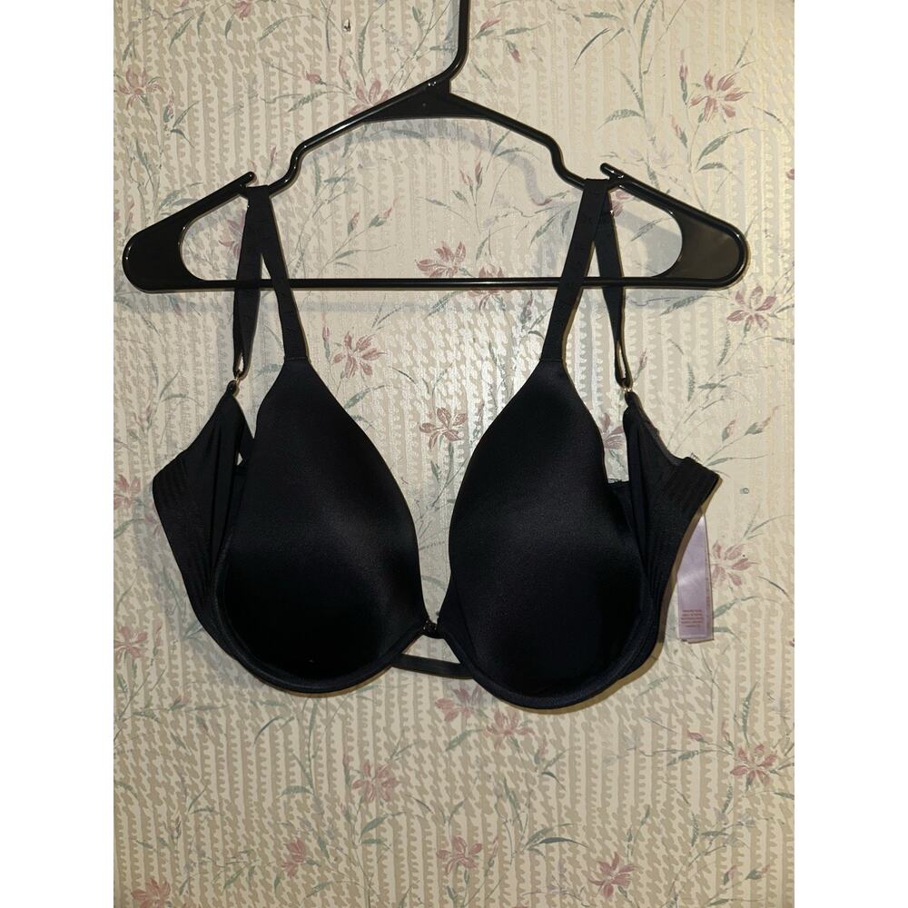 36DDD woman's bra Savage X Fenty Black Adjustable Underwire Lined Bra